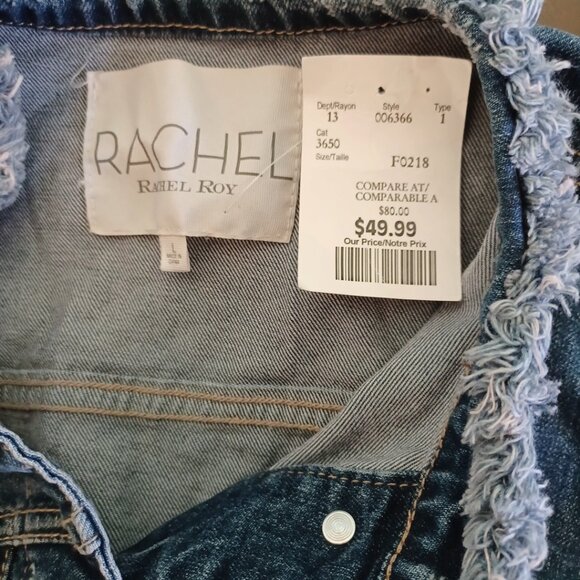NEW! Rachel Roy Denim Jean Jacket (4945 - Picture 5 of 9